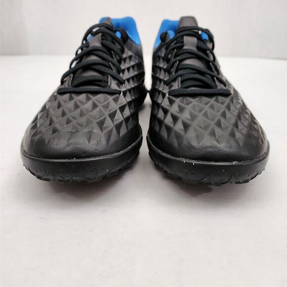 Nike Tiempo Legend 8 Club TF AT6109-090 Turf Soccer Shoes Men's Size 5 Black - Picture 8 of 11